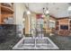Kitchen sink featuring granite countertops, stainless steel appliances, and stainless steel faucet at 18502 Winding Oaks Blvd, Hudson, FL 34667