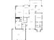 Layout showcasing the home's bedrooms, bathrooms, kitchen, living spaces, garage, and outdoor screened porch at 2327 Morning Glory Trl, Spring Hill, FL 34606