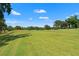 Beautiful golf course view, showcasing lush green fairways and mature trees at 4910 Southern Valley Loop, Brooksville, FL 34601