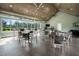 Community recreation room with ample seating, ceiling fans, and lots of natural light at 4910 Southern Valley Loop, Brooksville, FL 34601