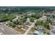 Aerial view showcasing the property's location in a residential area at 5378 Mosquero Rd, Spring Hill, FL 34606