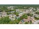 Aerial view of the property located in a tranquil, residential area at 5378 Mosquero Rd, Spring Hill, FL 34606