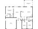 Detailed floorplan showcasing the layout and dimensions of the house at 5378 Mosquero Rd, Spring Hill, FL 34606