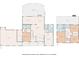 Detailed floorplan of a spacious home showcasing the layout of rooms, including living spaces and bedrooms at 75 N Canal Dr, Palm Harbor, FL 34684