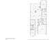 First floor floorplan including the bedrooms, bathrooms, living spaces, garage, and patio in a residential home at 11325 Juglans Dr, Odessa, FL 33556