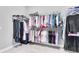 Spacious walk-in closet with custom shelving at 11325 Juglans Dr, Odessa, FL 33556