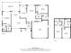 Detailed floor plan of the home showcasing the layout of the first and second floors, with room dimensions at 12210 Quail Run Row, Hudson, FL 34667