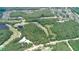 Expansive view of a golf course community, showcasing dense woodlands and picturesque ponds at 15906 Prince William Pl, Odessa, FL 33556