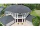 Impressive home boasts a grand balcony, stately columns, and a meticulously brick paved driveway at 15906 Prince William Pl, Odessa, FL 33556