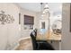 Kitchen bar with granite countertops and pendant lighting, perfect for casual dining at 18620 Gracie Lee St, Spring Hill, FL 34610