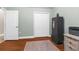Office space features a safe, closet, and neutral wall color at 18620 Gracie Lee St, Spring Hill, FL 34610