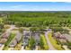 Lovely neighborhood featuring a mix of home styles, lush trees, and well-kept lawns in a peaceful community at 21167 Pleasant Plains Pkwy, Land O Lakes, FL 34637