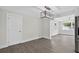 Dining room with modern pendant lighting and an open floor plan with lots of natural light at 2175 Edythe Dr, Dunedin, FL 34698