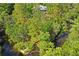 Serene property with a cozy house nestled amidst lush trees near a winding creek at 3431 Riderwood Dr, Dade City, FL 33523