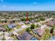 Enjoy a bird's-eye view of the community, with a detailed shot of the home's location and surrounding neighborhood at 3464 Misty View Dr, Spring Hill, FL 34609