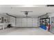 Spacious two-car garage with plenty of room for storage and a clean cement floor at 520 Lafayette Blvd, Oldsmar, FL 34677