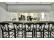 Kitchen breakfast bar features comfortable seating for five people at 7233 Royal Oak Dr, Spring Hill, FL 34607