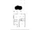 Main floor plan with living room, dining area, kitchen, foyer, den, garage, and porch at 733 Old Windsor Way, Spring Hill, FL 34609