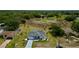 Beautiful home with screened in pool and lush green surroundings in a peaceful neighborhood at 7538 Landmark Dr, Spring Hill, FL 34606