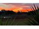 Enjoy breathtaking sunset views from this home's lush backyard and scenic pond at 7538 Landmark Dr, Spring Hill, FL 34606