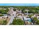 An aerial view of a residential neighborhood with mature landscaping at 8600 N Briar Patch Dr, Port Richey, FL 34668