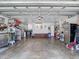 Spacious garage featuring ample storage and work space at 8600 N Briar Patch Dr, Port Richey, FL 34668