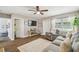Inviting living room with a comfortable sofa and natural light at 9226 Dan Lynn St, Brooksville, FL 34601
