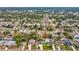 Aerial view showing the neighborhood, property location, and pool at 13052 Drysdale St, Spring Hill, FL 34609