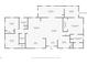 Detailed floor plan of the home showing the layout of rooms and dimensions at 14545 Battenwood Dr, Spring Hill, FL 34610