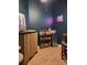 Fun bar area with a tiki theme, perfect for entertaining guests at 21008 Sunpoint Way # 204, Lutz, FL 33558