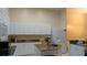 Bright kitchen with island, granite countertops, stainless appliances and ample cabinet space at 21008 Sunpoint Way # 204, Lutz, FL 33558