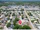 From an aerial perspective, see this property's location within the community and its convenient access to amenities and major roads at 2660 Orangewood Ct, Palm Harbor, FL 34684