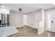 Bright dining area with an open layout featuring granite countertops at 2660 Orangewood Ct, Palm Harbor, FL 34684