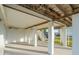 Spacious covered parking area under elevated home at 3340 Oleander Dr, Hernando Beach, FL 34607