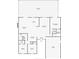 Detailed floor plan showcasing the layout of the home, including room dimensions at 4369 Marine Pkwy, New Port Richey, FL 34652