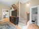 Welcoming living room featuring seamless access to the kitchen and bathroom at 606 Howell Ave, Brooksville, FL 34601