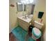 Cozy bathroom with neutral colors and comfortable layout at 6338 Spring Flower Dr # 15, New Port Richey, FL 34653
