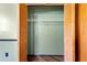 Interior closet offering ample storage space with an open, accessible layout at 6805 Washington St, New Port Richey, FL 34652