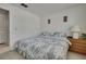 This bedroom features a bed, carpet and a small closet at 7644 St Andrews Blvd # 0, Weeki Wachee, FL 34613