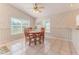Dining area with lots of natural light at 1032 Walnut Hill Ct, Spring Hill, FL 34609