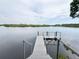Dock on the water with a lovely nature view at 1121 Riveredge Dr, Tarpon Springs, FL 34689