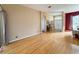 Spacious living room with hardwood floors and ample natural light at 1121 Riveredge Dr, Tarpon Springs, FL 34689