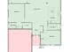 Detailed floorplan showcasing the layout of the bedrooms, living room, kitchen, and bathrooms at 13039 Topflite Ct, Hudson, FL 34669