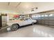 Spacious garage with high ceilings, providing plenty of room for parking and storage at 14163 Andrew Scott Rd, Spring Hill, FL 34609