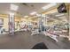 Enjoy exercising in this gym featuring exercise equipment at 18418 Bent Pine Dr, Hudson, FL 34667