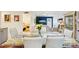Bright eat-in dining area that transitions into an adjacent living room at 18633 Oak Way Dr, Hudson, FL 34667