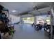 Garage interior view, showcasing its spaciousness and utility at 19082 Umberland Pl, Land O Lakes, FL 34638