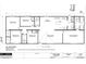 Detailed floor plan showcasing a five-bedroom, three-bathroom home with spacious living areas and a Primary suite at 20064 Manecke Rd, Brooksville, FL 34601