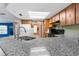 Clean kitchen with plenty of cabinet space and modern fixtures at 2122 Meadow Lark Rd, Spring Hill, FL 34608