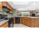 Practical kitchen designed with efficient workspace and modern appliances at 2122 Meadow Lark Rd, Spring Hill, FL 34608